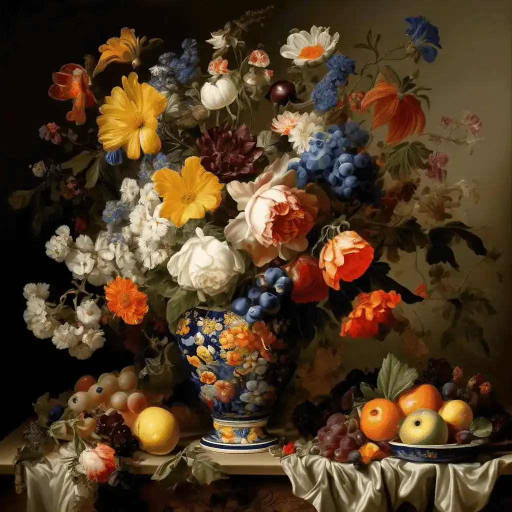 Vase with flowers – George Mavroides